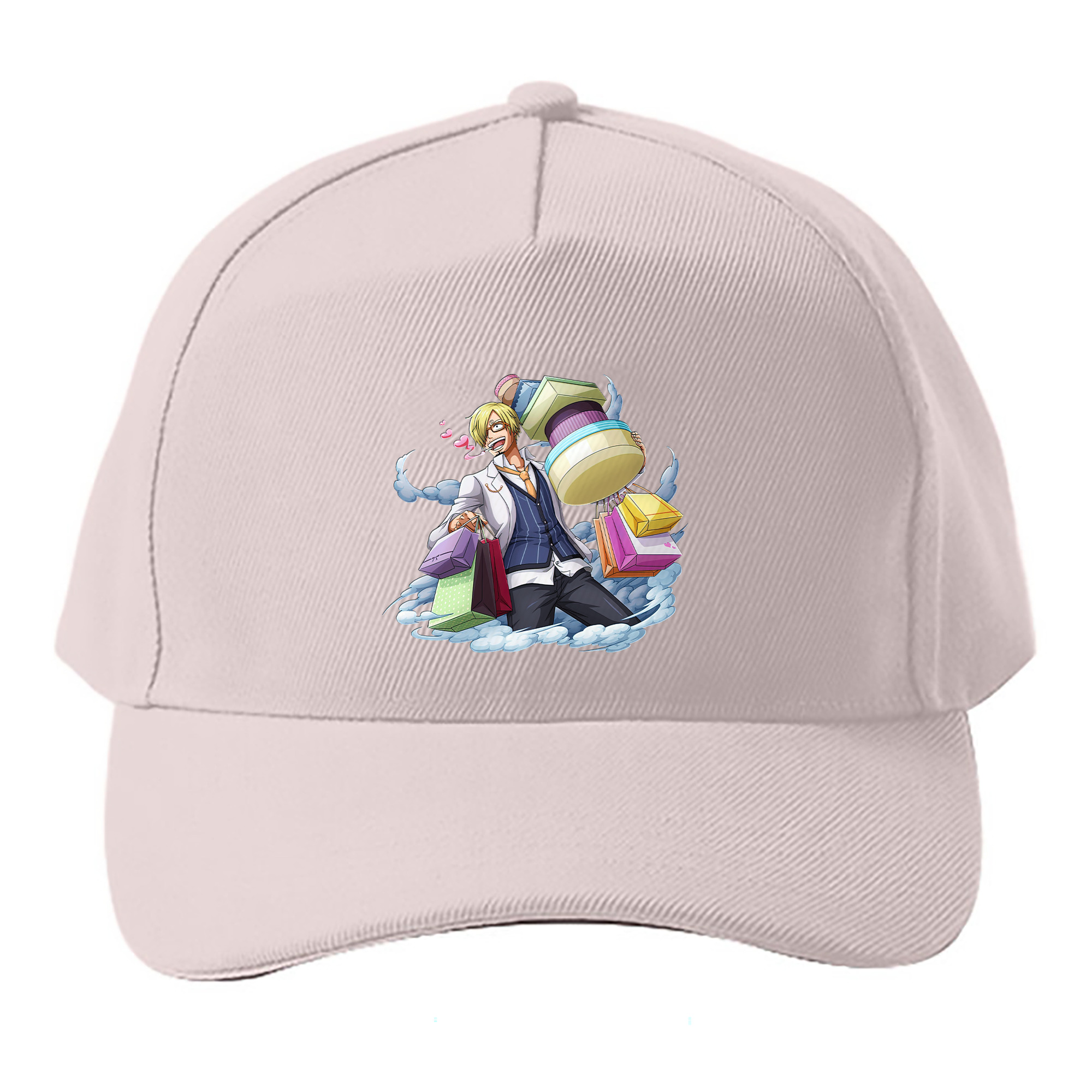 （画像用） ワンピース サンジ ONE PIECE Sanji ベースボールキャップ 綿100％ 男女兼用 帽子 スポーツ